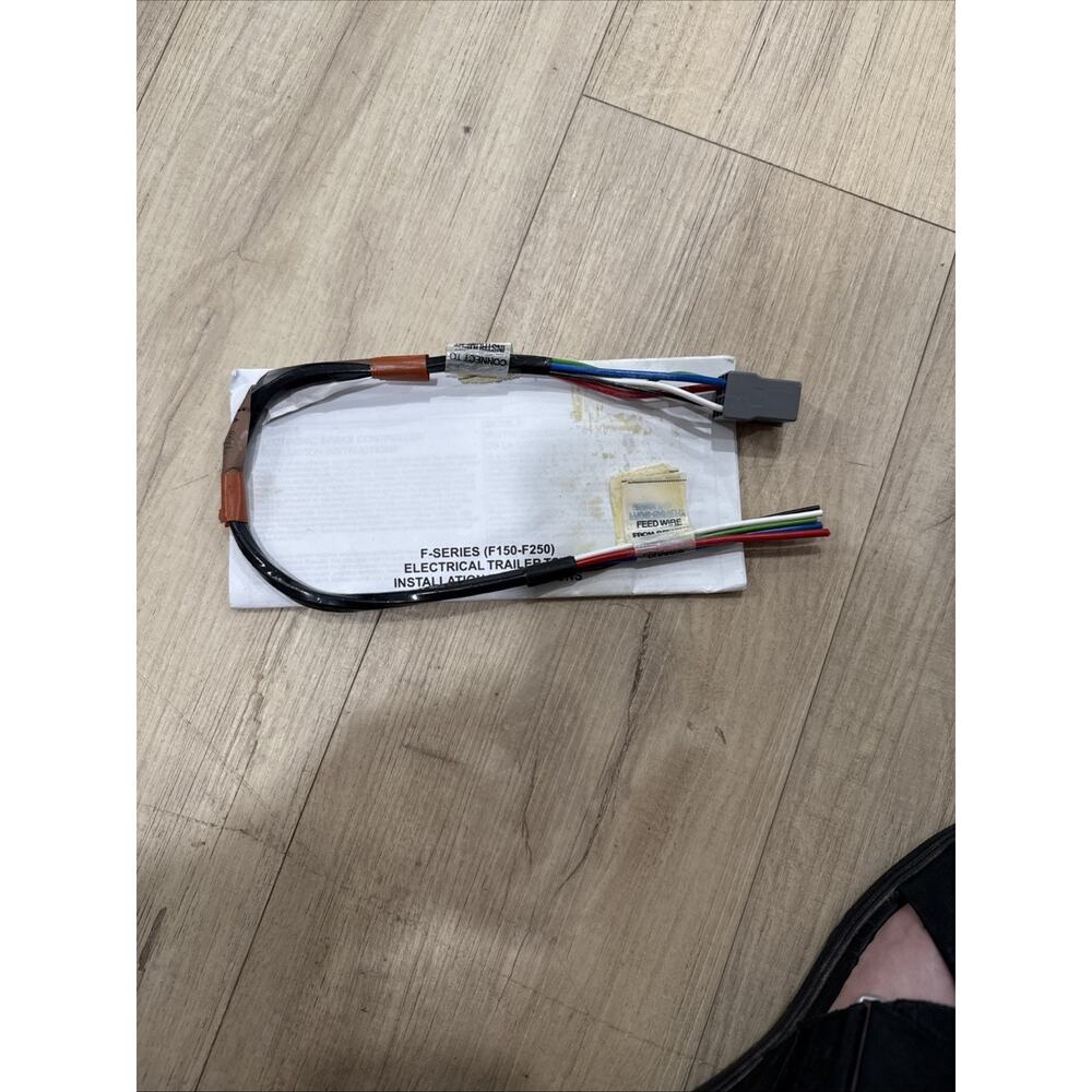 Ford OEM 4L3T-14A348-AA F150 F250 Trailer Tow Brake Controller Wiring Harness